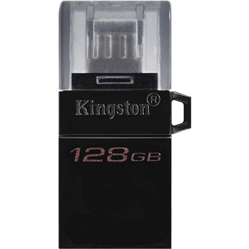 USB memorija KINGSTON DTDUO3G2 128GB microDuo 3.2 crna slika 2