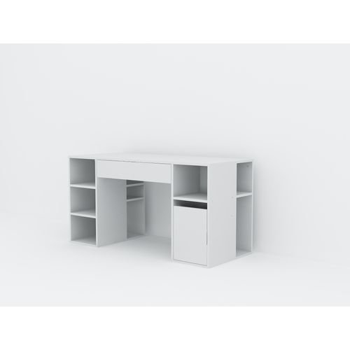 Diamond - White White Study Desk slika 6