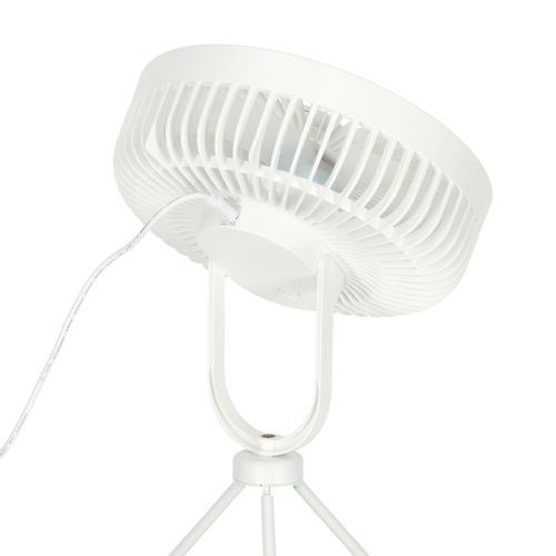 Mini stolni ventilator, bijeli  slika 7