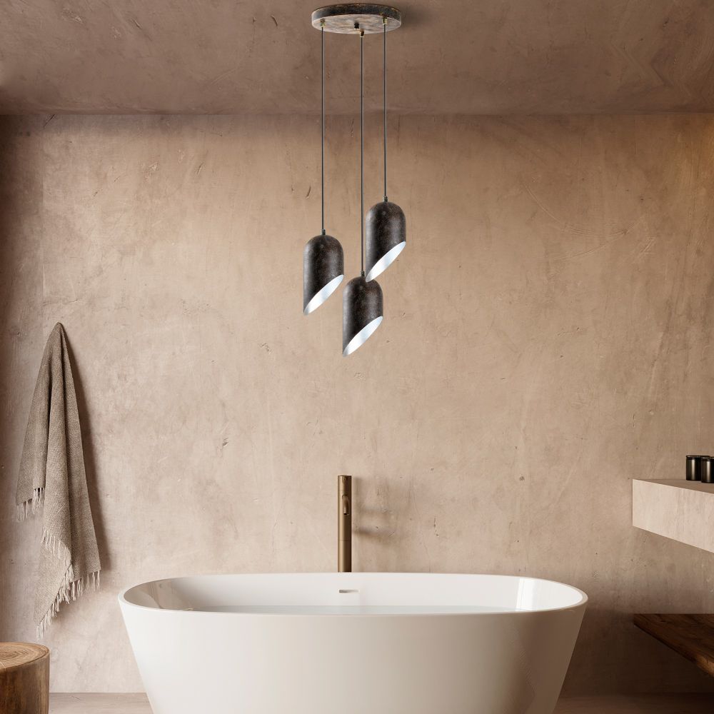 Luster KESIK-6176-3-RETRO u Antiknom Stilu slika 2