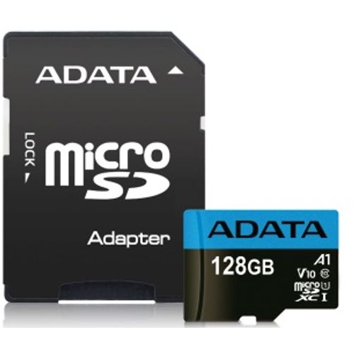 A-DATA Memorijska kartica UHS-I MicroSDXC 128GB class 10 + adapter AUSDX128GUICL10A1-RA1 slika 5