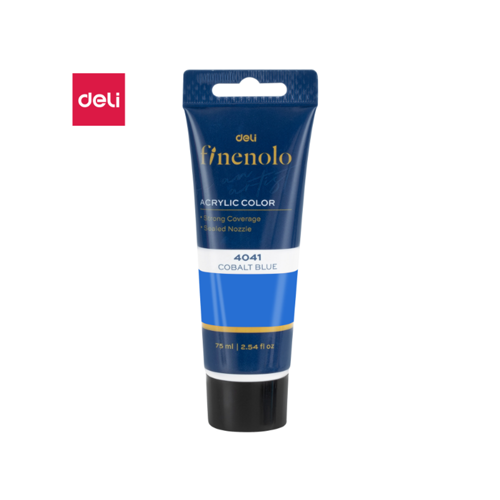 AKRILNA BOJA DELI U TUBI KOBALT PLAVA 75ml EC75-CB slika 1