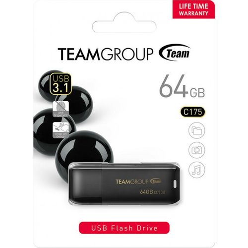 TeamGroup 64GB C175 USB 3.2 BLACK TC175364GB01 slika 2