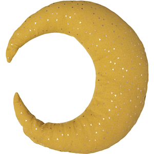 Atmosphera ukrasni jastuk moon 3d 32x28 cm poliester/pamuk oker
