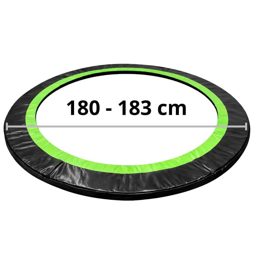 Lean opružna podloga za trampolin crna 180-183 cm 6 stopa slika 6