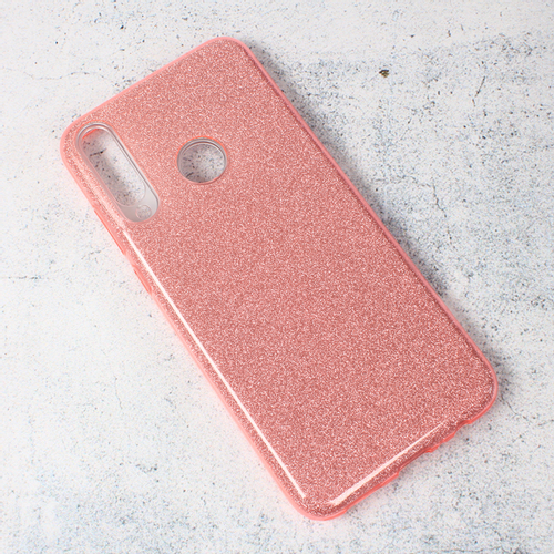 Maska Crystal Dust za Huawei Y6p roze slika 1