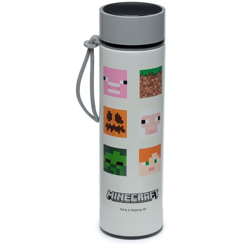 Minecraft thermos stainless steel bottle thermometer 450ml slika 3