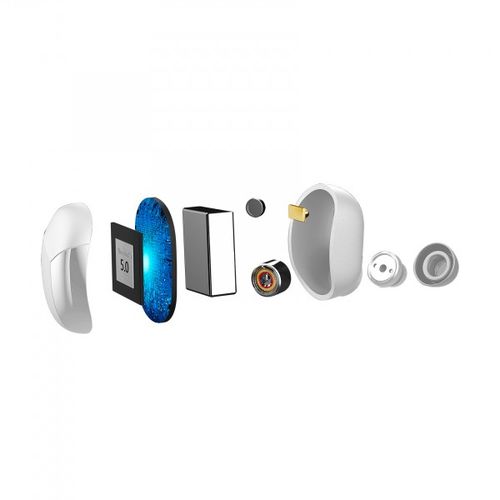 CELLY True Wireless slušalice FLIP1 u BELOJ boji slika 4