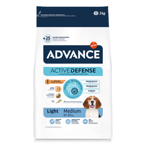 Advance Dog Adult Medium Light 3kg slika 1