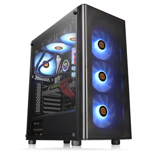 Kućište Thermaltake V200 TG RGB/Black/Win/SPCC/Glass, CA-1K8-00M1WN-01 slika 3