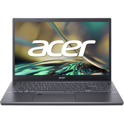 Laptop ACER Aspire 5 A515-57 noOS/15.6"FHD IPS/i5-1235U/16GB/512GB SSD/IrisXe/FPR/Backlit/srebrna slika 1