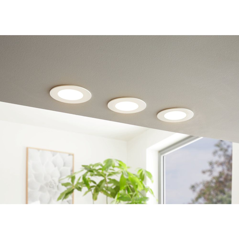 Eglo Fueva-a ugradbena led, 5w, prom 120, sa daljinskim dimabilna, bijela  slika 2