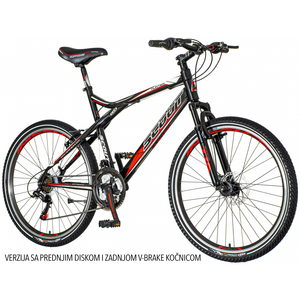 Visitor - HUN262AMD1 26"/21" SCOUT HUNTER CRNO CRVENO BELI - mountain bike