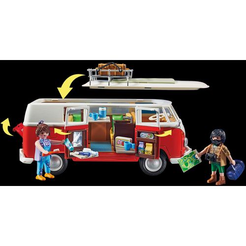 PLAYMOBIL VOLKSWAGEN T1 KAMPER VAN 70176 slika 2