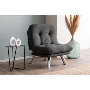 Misa Small Solo - Tamno Siva Sofa na Razvlačenje za Jednu Osobu