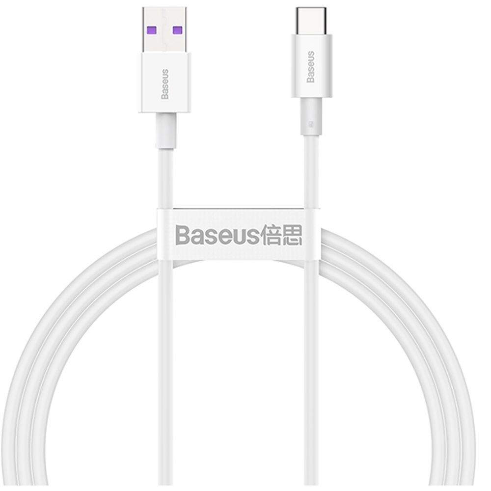 Baseus kabel Superior Series USB Type-C Fast Charging, 66W, 1M (bijeli) slika 1