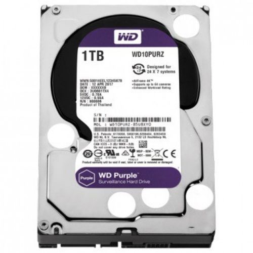 HDD WD 1TB WD10PURZ SATA3 64MB Caviar Purple slika 1