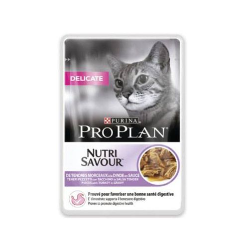 Purina Pro Plan Nutri Savour Cat Delicate Ćuretina 85 g slika 1