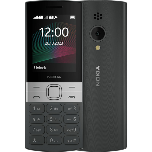Mobilni telefon Nokia 150 2023 2.4 DS 4MB crni slika 1