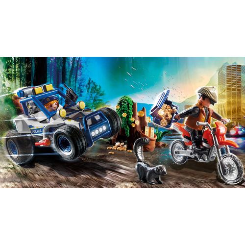 PLAYMOBIL POLICIJSKO TERENSKO VOZILO S UKRADENIM NAKITOM 70570 slika 3