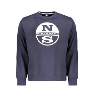 NORTH SAILS MEN'S ZIP-UP SWEATSHIRT BLUE