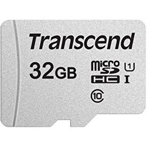 Transcend TS32GUSD300S Micro SD 32 GB, Class 10 U1, Read up to 95MB/s