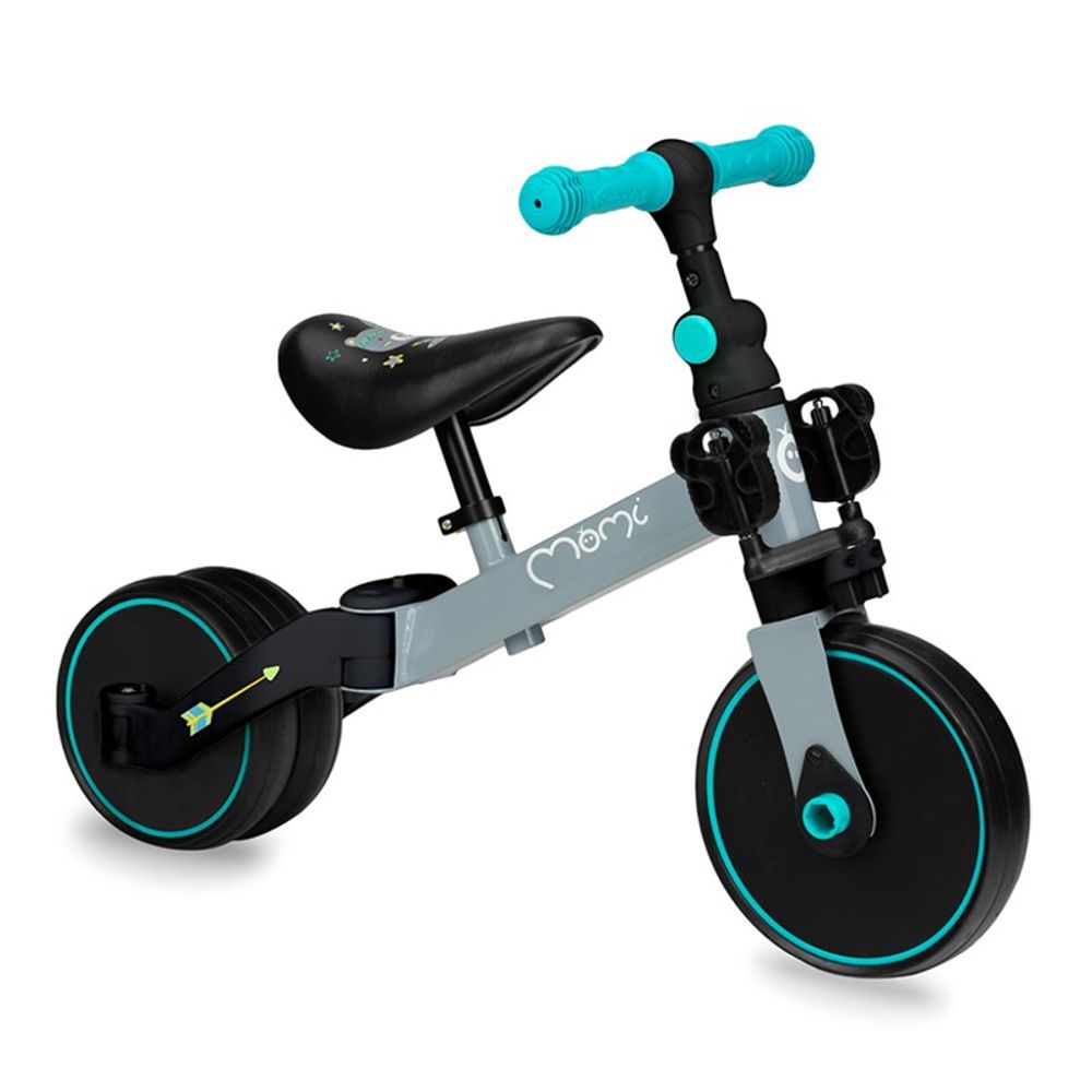 Momi Loris Bicikl 4U1, Grey-Turquoise slika 4