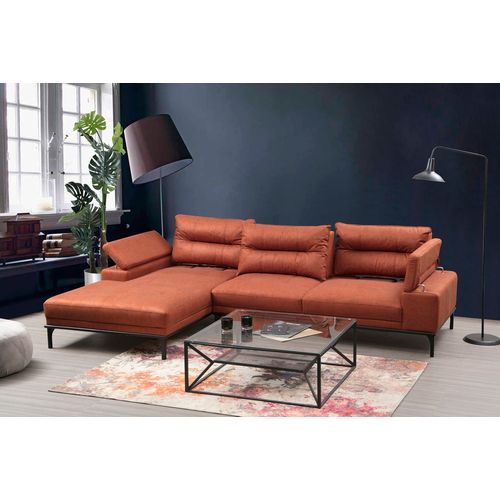 Atelier Del Sofa Kutna garnitura HOLLYWOOD CORNER, lijeva, narančasta, Hollywood Corner Left - Orange slika 13