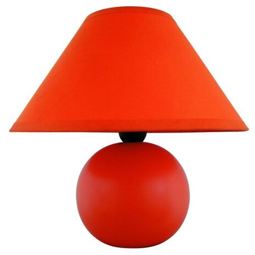 Rabalux Ariel keramička stona lampa E14 40W, narandžasta slika 1