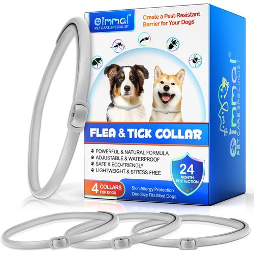Oimmal Flea and Tick Collar For Dogs 4 kom slika 1