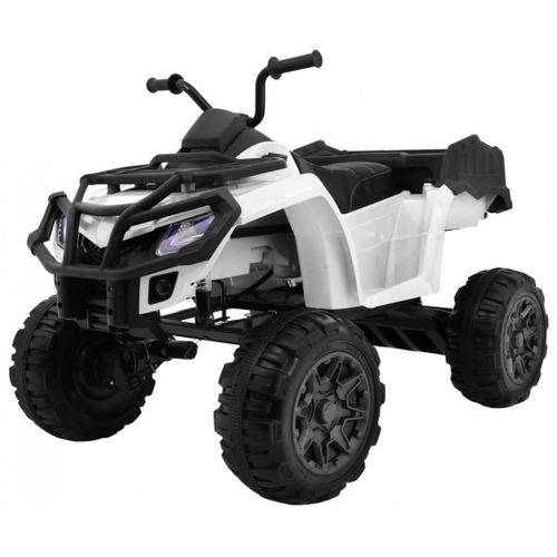 Quad na akumulator All-terrain 4 x 4 – bijeli slika 1