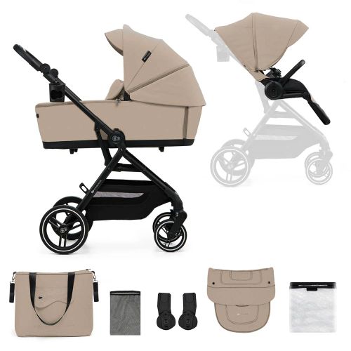 Kinderkraft dječja kolica Yoxi 2u1, Sand Beige slika 2