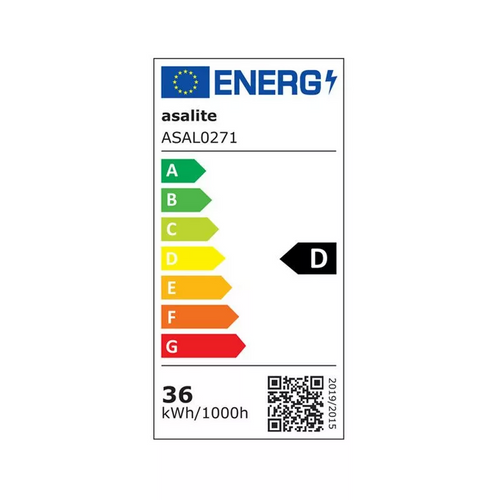 ASALITE LED BackLit panel 60x60cm 4000K 36W 5000lm slika 6