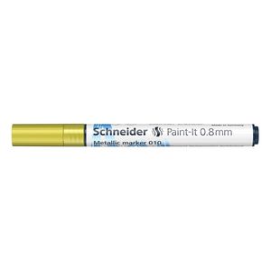 SCHNEIDER Flomaster Paint-It metalik marker  010, 0,8 mm, zlatni