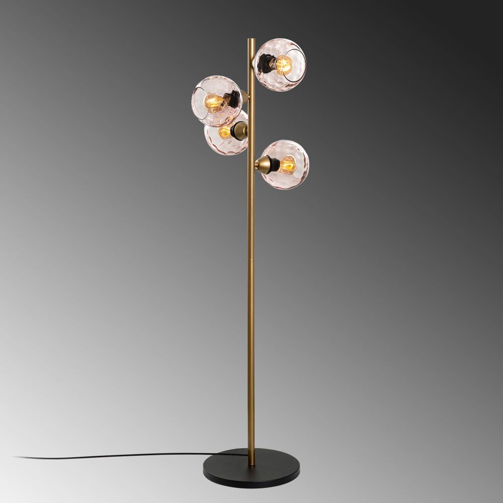 Podna Lampa Benek 15-14543 - Boje: Roza Zlato slika 6