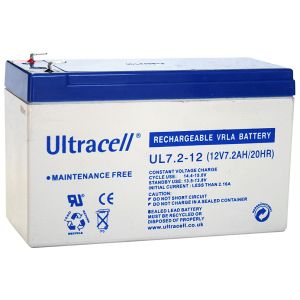 Ultracell UL7.2-12 Battery 12V / 7.2Ah, UPS