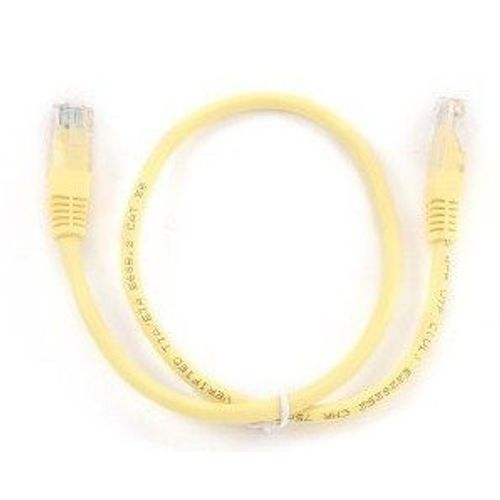 PP12-0.25M/Y Gembird Mrezni kabl, CAT5e UTP Patch cord 0.25m yellow slika 1