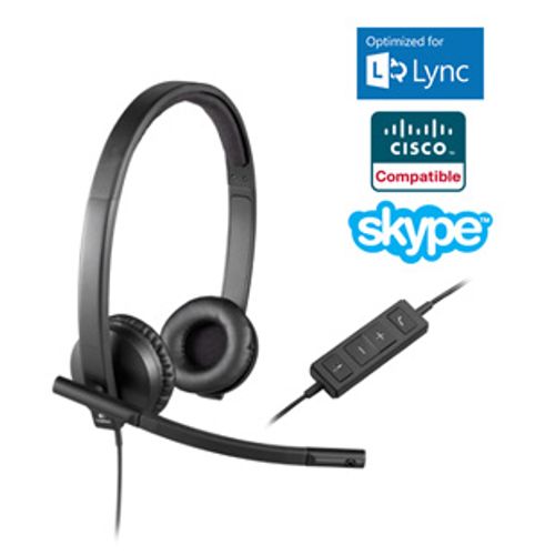 Logitech H570e Headset Stereo, USB slika 2