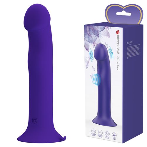 Plavi vibro dildo sa pulsacijom Murray slika 1