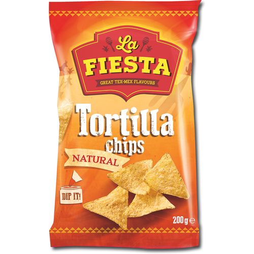 LA FIESTA natural tortilla chips 200g slika 1