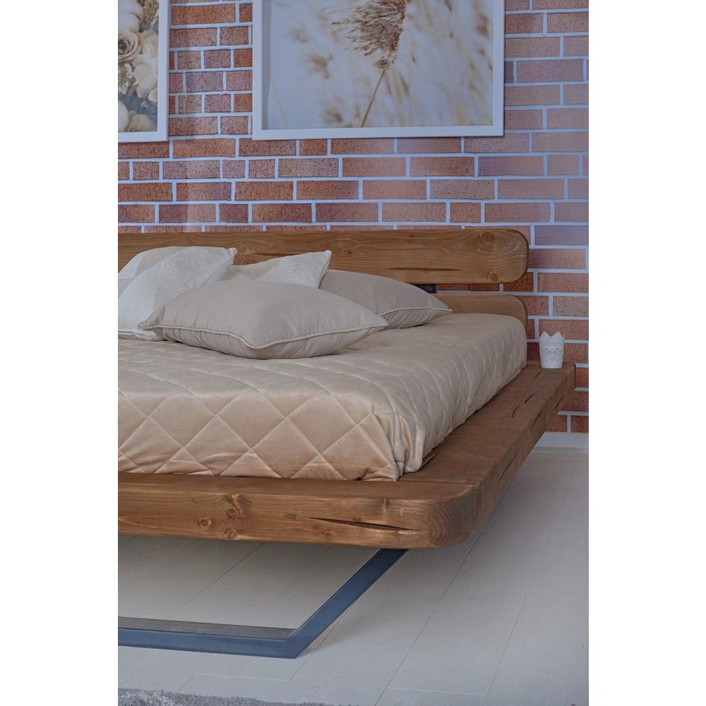 Krevet MALAK 9 180 x 200 cm hrast slika 4