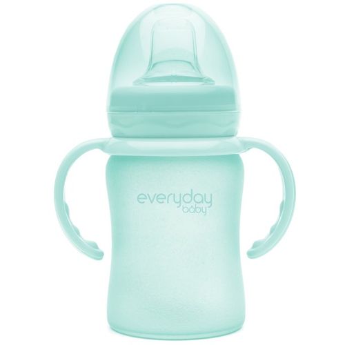 Everyday baby staklena čaša Sippy, 150ml Healthy+, Zelena mint slika 1