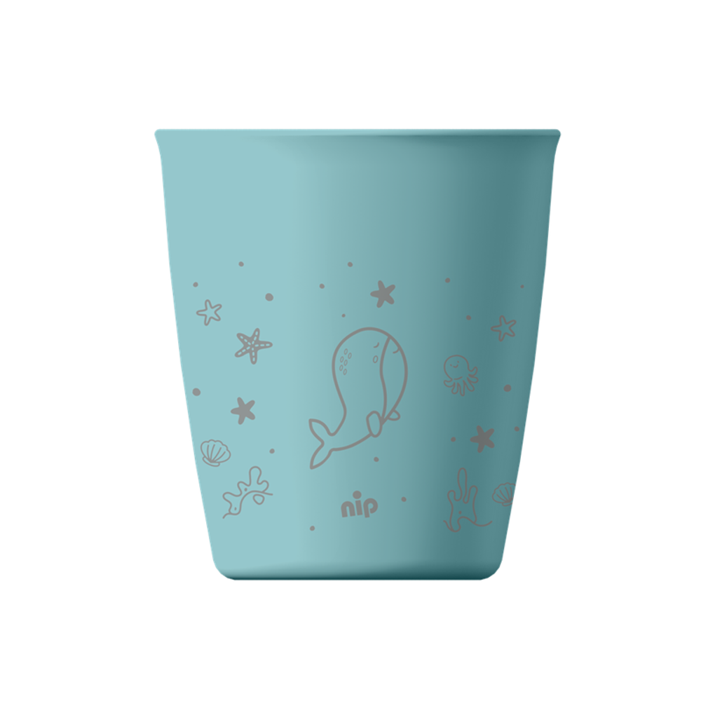 nip® Dječije čaše Becher 250ml 2kom, Plave slika 2