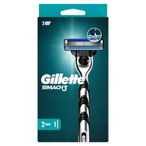 Gillette brijač Mach3 + 2 patrone