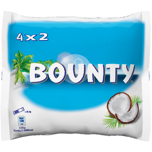 Bounty čokoladica 4 pack 4x57g slika 1