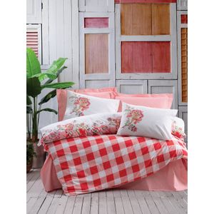 Posteljina CB RANFORCE SINGLE - Alacati - OREGANO PEMBE