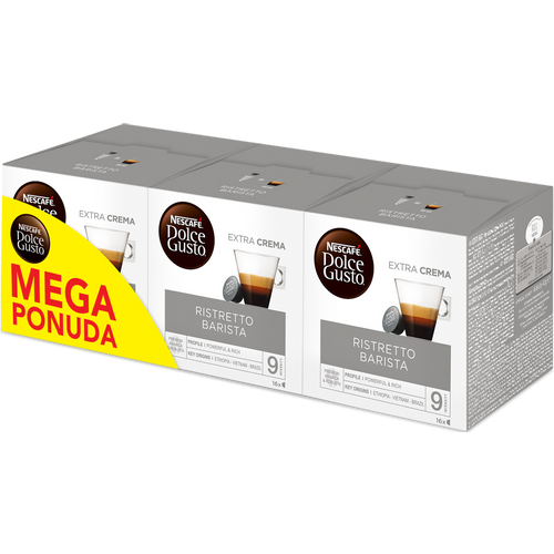 Nescafe Dolce Gusto kapsule Espresso Barista 3x120 g XXL pakiranje slika 1