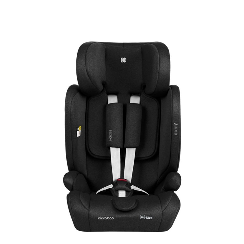 Kikka Boo Autosjedalica i-Cross i-Size 76-150cm Isofix, Black slika 3