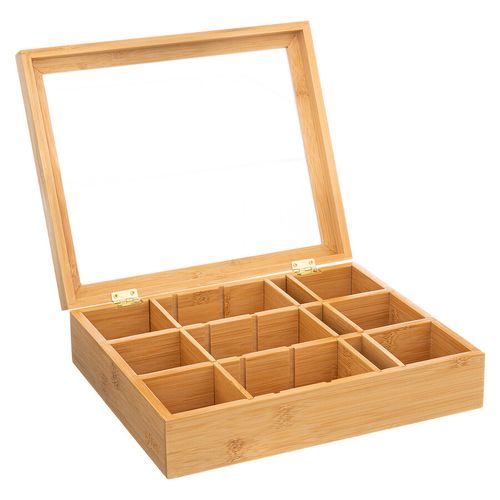 FIVE ORGANIZATOR ZA ČAJEVE 23X28X7CM BAMBUS slika 6