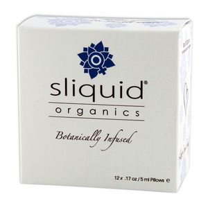 Komplet lubrikanata Sliquid - Organics 60 ml, 12 kom